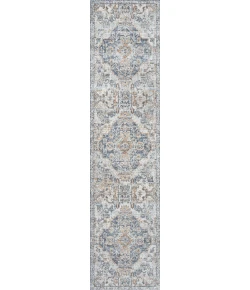Jonathan Y WASHABLE Gray WSH321A 2ft. X 7ft.-10in. Rect. Rug