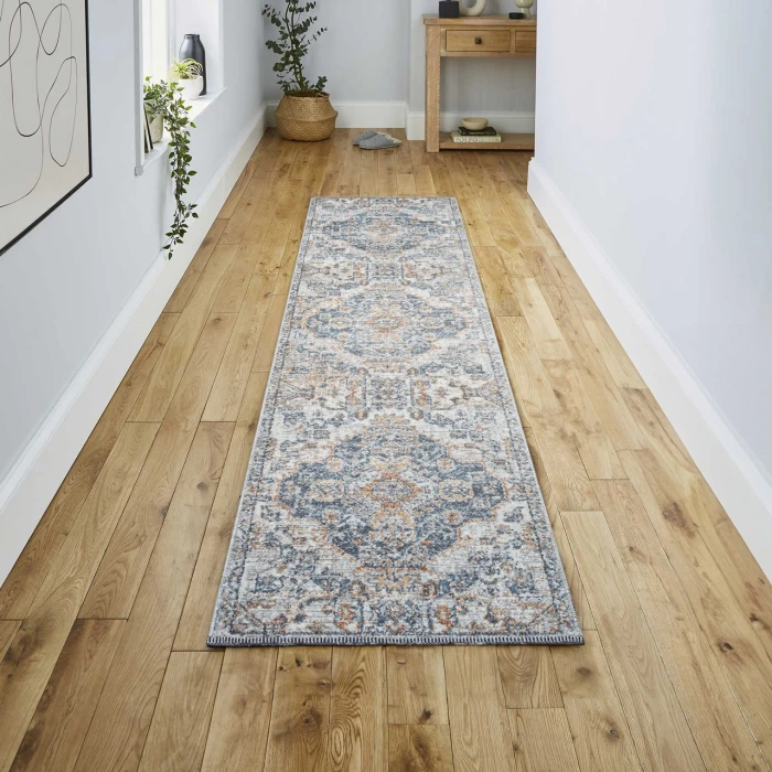 Jonathan Y WASHABLE Gray WSH321A 2ft. X 7ft.-10in. Rect. Rug