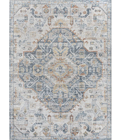 Jonathan Y WASHABLE Blue MOH201B 7ft.-10in. X 10ft. Rect. Rug