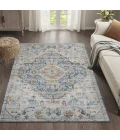 Jonathan Y WASHABLE Blue MOH201B 7ft.-10in. X 10ft. Rect. Rug