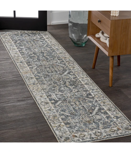Jonathan Y WASHABLE Gray WSH321B 2ft. X 7ft.-10in. Rect. Rug