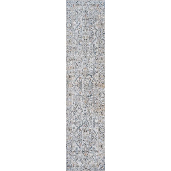 Jonathan Y WASHABLE White WSH400A 2ft. X 7ft.-10in. Rect. Rug