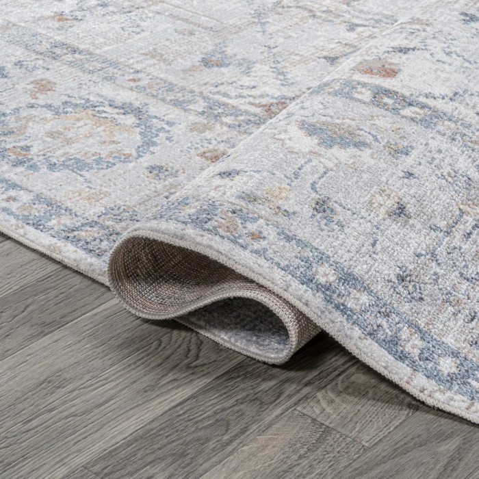 Jonathan Y WASHABLE Gray WSH321B 4ft. X 6ft. Rect. Rug