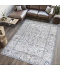 Jonathan Y WASHABLE Gray WSH321B 5ft.3in. X 7ft.7in. Rect. Rug
