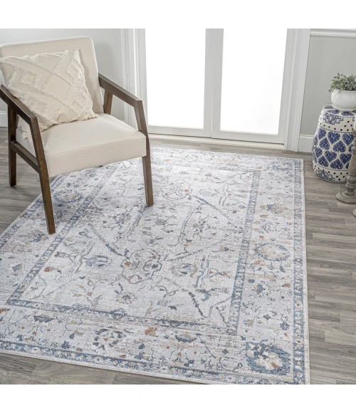 Jonathan Y WASHABLE Gray WSH321B 5ft.3in. X 7ft.7in. Rect. Rug