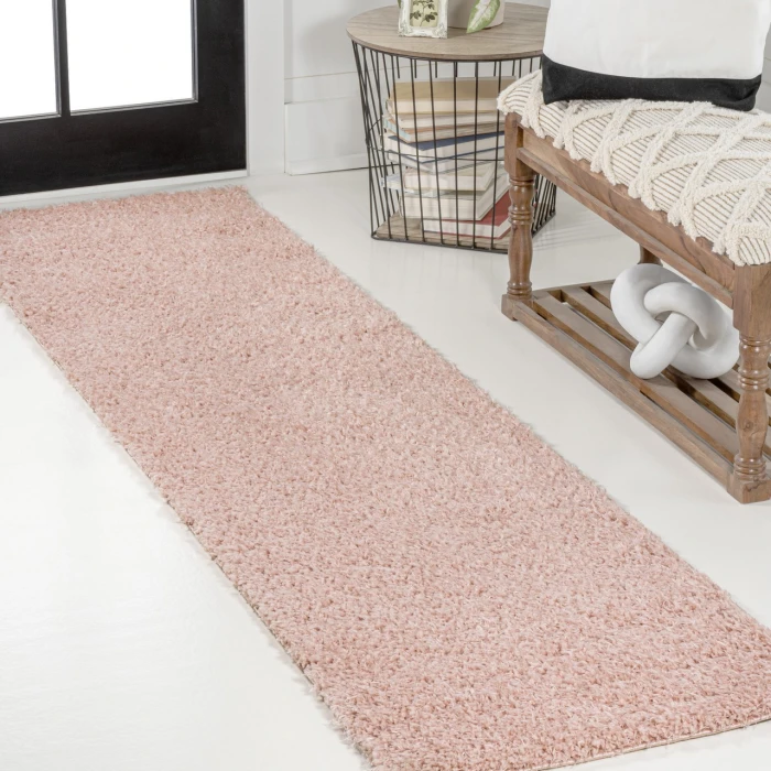Jonathan Y WASHABLE Pink WSH400B 2ft. X 7ft.-10in. Rect. Rug