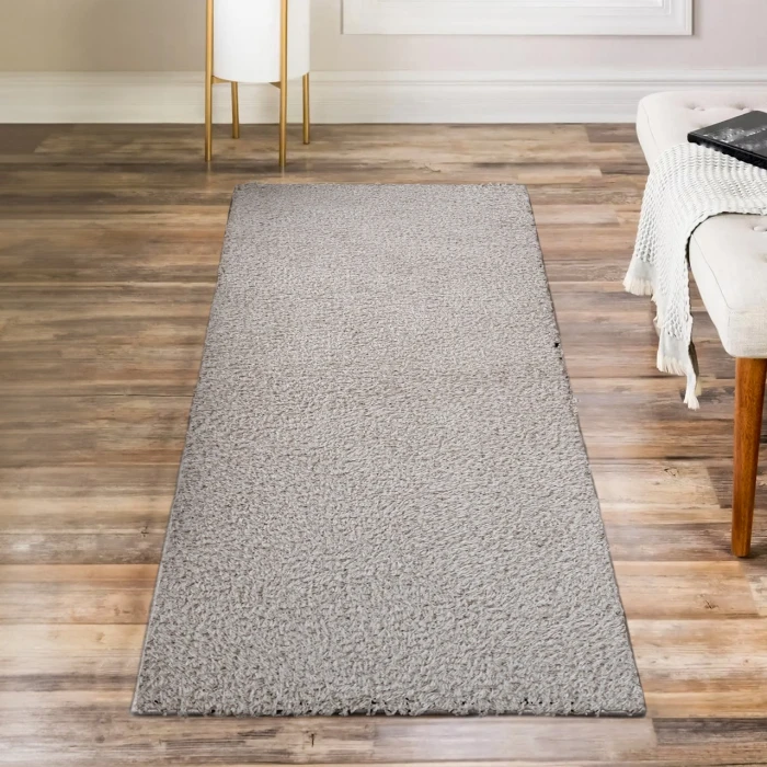 Jonathan Y WASHABLE Gray WSH400C 2ft. X 7ft.-10in. Rect. Rug