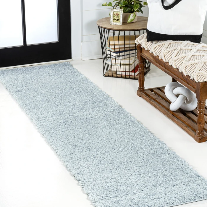 Jonathan Y WASHABLE Blue WSH400E 2ft. X 7ft.-10in. Rect. Rug