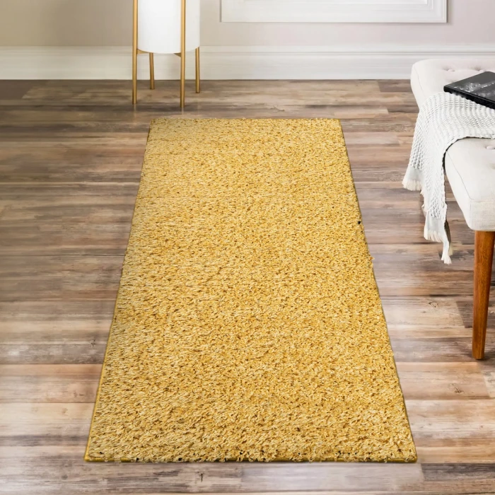 Jonathan Y WASHABLE Yellow WSH400F 2ft. X 7ft.-10in. Rect. Rug