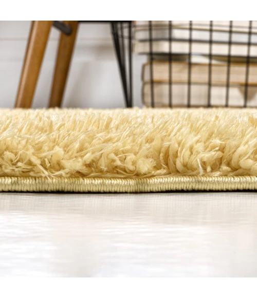 Jonathan Y WASHABLE Yellow WSH400F 2ft. X 7ft.-10in. Rect. Rug
