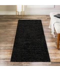 Jonathan Y WASHABLE Black WSH400I 2ft. X 7ft.-10in. Rect. Rug