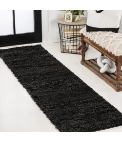 Jonathan Y WASHABLE Black WSH400I 2ft. X 7ft.-10in. Rect. Rug