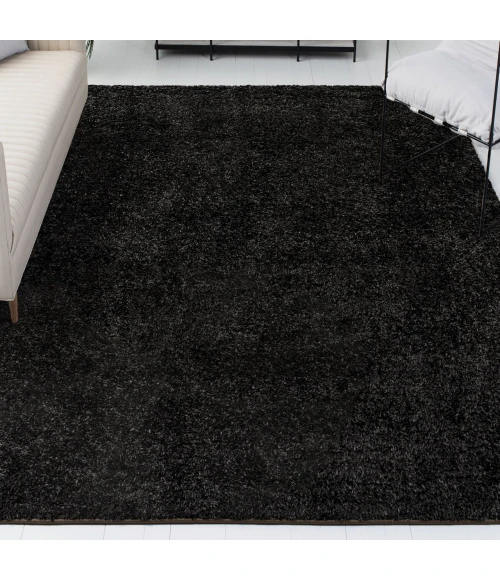 Jonathan Y WASHABLE Black WSH400I 5ft. X 7ft. Rect. Rug