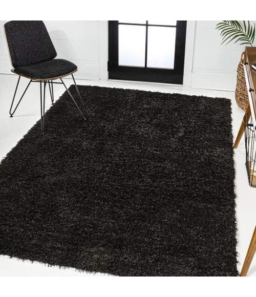 Jonathan Y WASHABLE Black WSH400I 5ft. X 7ft. Rect. Rug