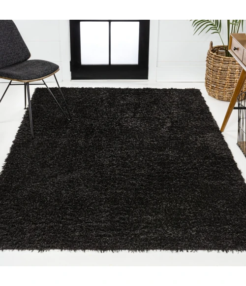 Jonathan Y WASHABLE Black WSH400I 5ft. X 7ft. Rect. Rug