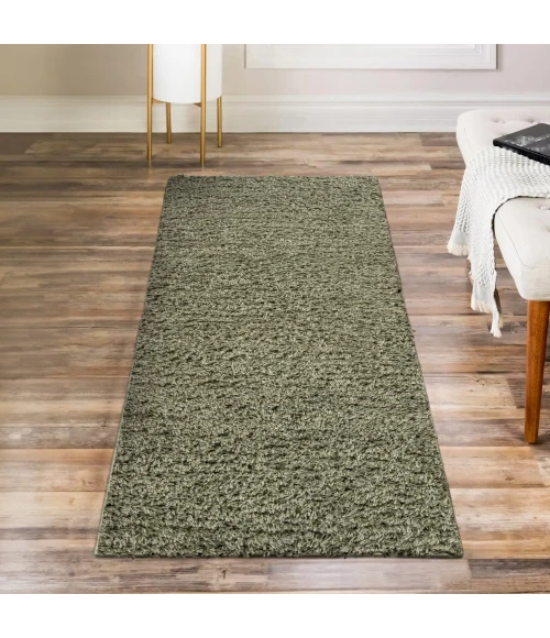 Jonathan Y WASHABLE Green WSH400J 2ft. X 7ft.-10in. Rect. Rug