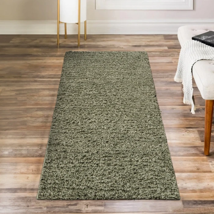 Jonathan Y WASHABLE Green WSH400J 2ft. X 7ft.-10in. Rect. Rug