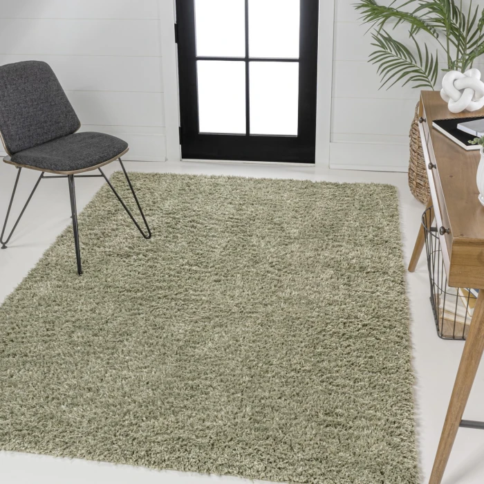 Jonathan Y WASHABLE Green WSH400J 4ft. X 6ft. Rect. Rug