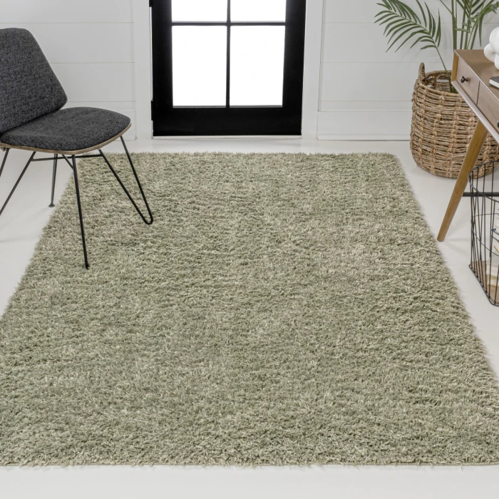 Jonathan Y WASHABLE Green WSH400J 4ft. X 6ft. Rect. Rug