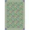 Joy Carpets Kaleidoscope Green Flights of Fantasy 5ft. 4in. x 7ft. 8in. Rect. Rug