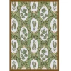 Joy Carpets Kaleidoscope Green Ribbons and Bows 7ft. 8in. x 10ft. 9in. Rect. Rug