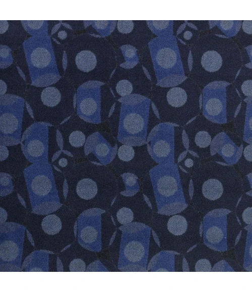 Joy Carpets Games People Play Navy Corner Pocket 7ft.8in. x 10ft.9in. Rect. Rug