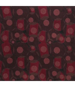 Joy Carpets Games People Play Burgundy Corner Pocket 7ft.8in. x 10ft.9in. Rect. Rug