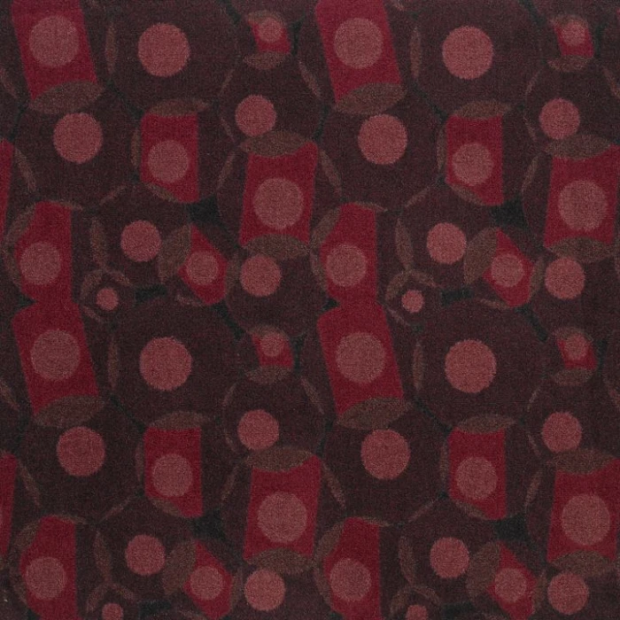 Joy Carpets Games People Play Burgundy Corner Pocket 7ft.8in. x 10ft.9in. Rect. Rug