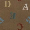 Joy Carpets Playful Patterns Antique Love Letters 7ft.8in. x 10ft.9in. Rect. Rug