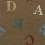 Joy Carpets Playful Patterns Antique Love Letters 7ft.8in. x 10ft.9in. Rect. Rug