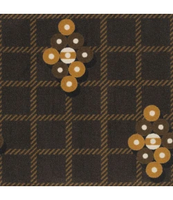 Joy Carpets Games People Play Brown Nine Ball 7ft.8in. x 10ft.9in. Rect. Rug