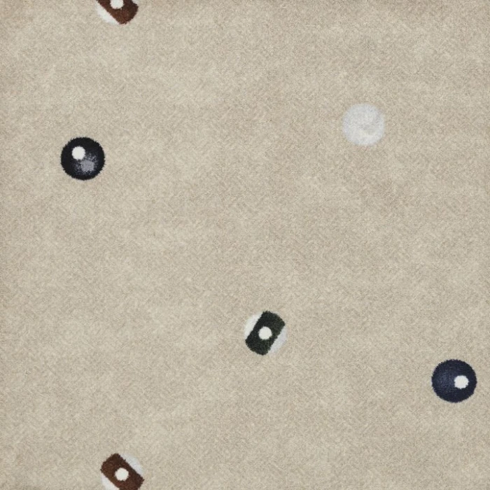 Joy Carpets Games People Play Beige Open Table 7ft.8in. x 10ft.9in. Rect. Rug