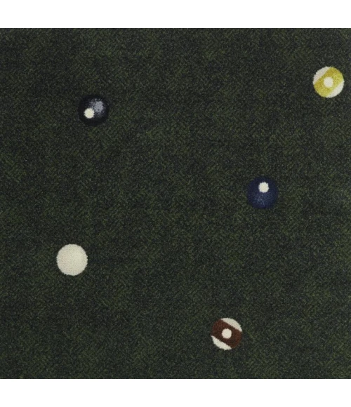 Joy Carpets Games People Play Emerald Open Table 3ft.10in. x 5ft.4in. Rect. Rug