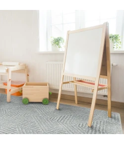 Joy Carpets WorkSpace Cloudy Above Board 7ft.8in. x 10ft.9in. Rect. Rug