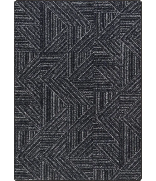 Joy Carpets WorkSpace Onyx Above Board 5ft.4in. x 7ft.8in. Rect. Rug