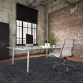 Joy Carpets WorkSpace Onyx Above Board 7ft.8in. x 10ft.9in. Rect. Rug