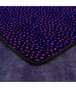 Joy Carpets Neon Lights Fluorescent Afterglow 12ft. x 6ft. Rect. Rug