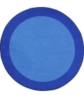 Joy Carpets Kid Essentials Blue All Around 13ft.2in. Round Rug