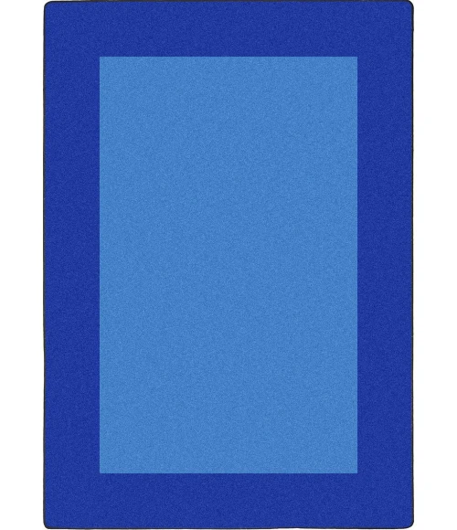 Joy Carpets Kid Essentials Blue All Around 10ft.9in. x 13ft.2in. Rect. Rug