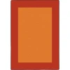 Joy Carpets Kid Essentials Orange All Around 10ft.9in. x 13ft.2in. Rect. Rug