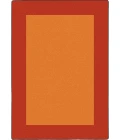Joy Carpets Kid Essentials Orange All Around 10ft.9in. x 13ft.2in. Rect. Rug