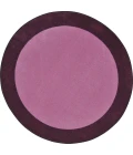 Joy Carpets Kid Essentials Purple All Around 5ft.4in. Round Rug