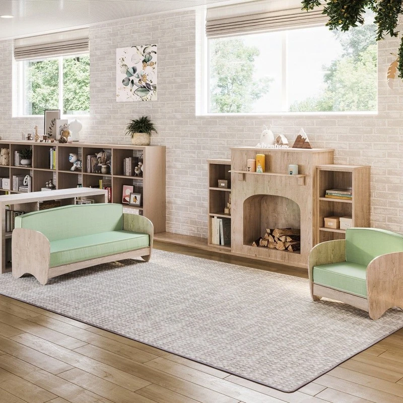 Joy Carpets WorkSpace Dove Attractive Choice 10ft.9in. x 13ft.2in. Rect. Rug