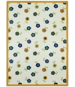 Joy Carpets Kid Essentials Bold Awesome Blossom 5ft.4in. x 7ft.8in. Rect. Rug