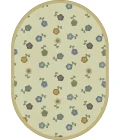 Joy Carpets Kid Essentials Soft Awesome Blossom 5ft.4in. Round Rug