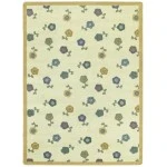 Joy Carpets Kid Essentials Soft Awesome Blossom 5ft.4in. x 7ft.8in. Rect. Rug