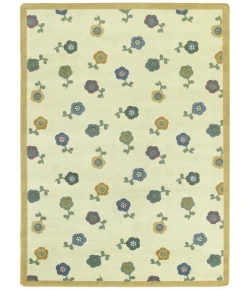 Joy Carpets Kid Essentials Soft Awesome Blossom 5ft.4in. x 7ft.8in. Rect. Rug