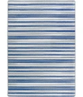 Joy Carpets Claremont Kids Blue Skies Between the Lines 5ft.4in. x 7ft.8in. Rect. Rug