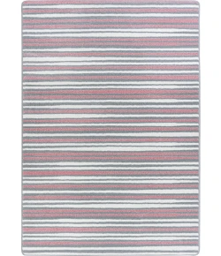 Joy Carpets Claremont Kids Blush Between the Lines 7ft.8in. x 10ft.9in. Rect. Rug