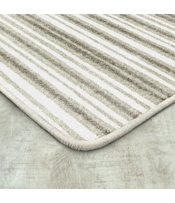 Joy Carpets Claremont Kids Linen Between the Lines 7ft.8in. x 10ft.9in. Rect. Rug